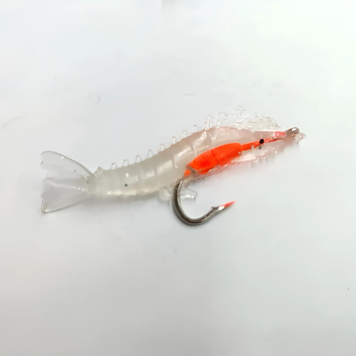 12pcs Small Shrimp Fishing Lure with hooks 65mm 3g Luminous - Image 2