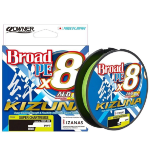 OWNER Kizuna PE X8 Broad – Super Chartreuse